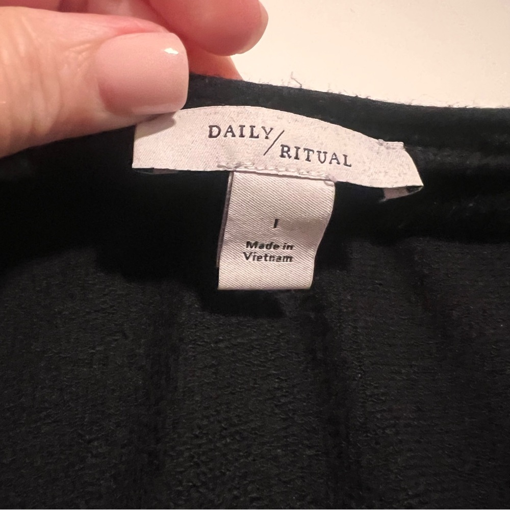 Daily Ritual Women's Romper Bundle - Black, Gray, Blue (flaws) SEE DESCRIPTION! - Picture 10 of 12